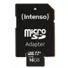 Intenso 3433470 atminties kortelė microSDHC 16GB, 10 klasė, su adapteriu
