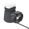 Belaidis įkroviklis Belkin WIZ027VFH36 2‑in‑1 magnetinis Qi2 15W, skirtas iPhone ir Apple Watch