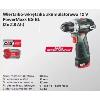 Metabo 7489929 Belaidis gręžtuvas