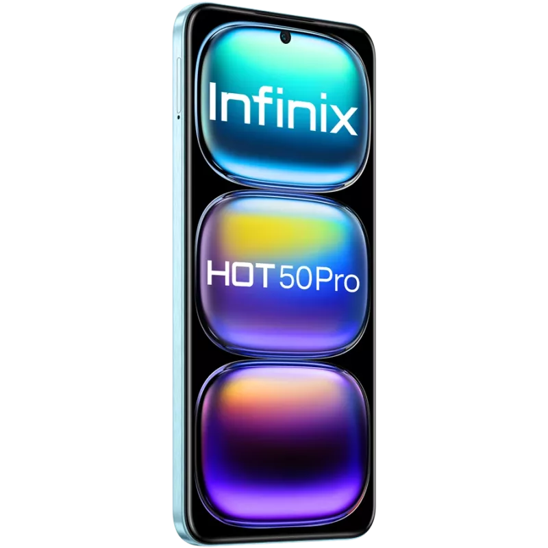 Išmanusis telefonas Infinix HOT 50 PRO 6,78 colio 256 GB Šviesiai mėlynas