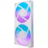 Ventiliatorius NZXT RF-U28HF-W1 140mm 2000 RPM 98.61 CFM Baltas