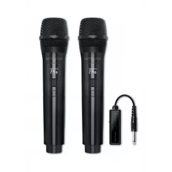 Muse belaidžių mikrofonų rinkinys MC-50 WI (2 vnt.) juodas