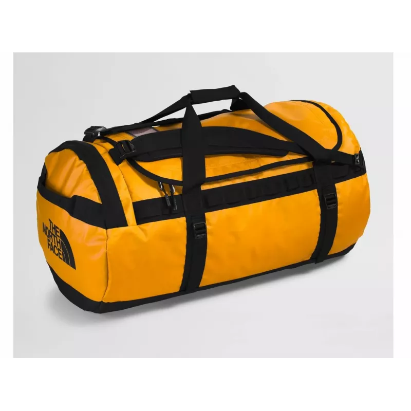Krepšys The North Face Base Camp Duffel L 95 L poliesteris juoda, geltona