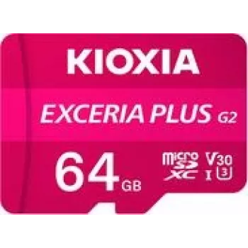 „Kioxia“ 64GB MicroSDXC UHS-I EXCERIA PLUS G2 atminties kortelė
