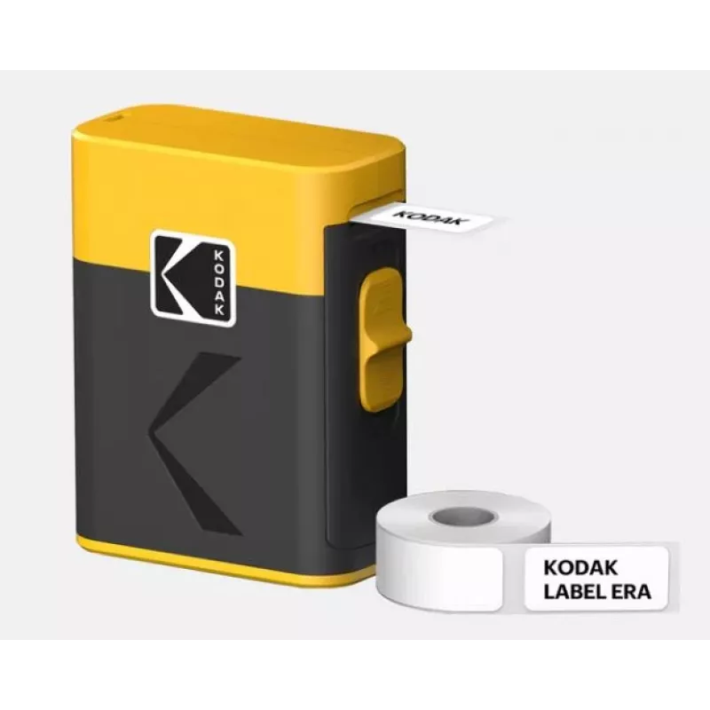 Kodak Label ERA M50 Bluetooth etikečių spausdintuvas 14 mm juostoms su geltonu ritiniu