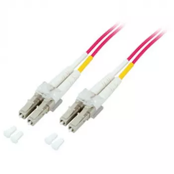 EFB-Elektronik Duplex Jumper LC-LC 50/125µ, OM4, LSZH, erika Violet, 2.0mm, 5m