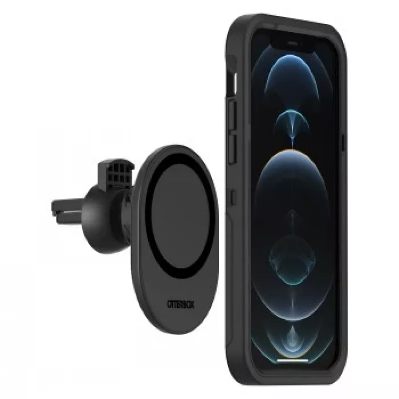 OtterBox laikiklis automobiliui su MagSafe – juodas – Apple iPhone 12, 12 mini, 12 Pro, 12 Pro Max