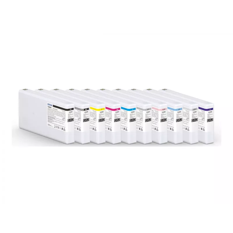 Rašalo kasetė Epson UltraChrome PRO10 C13T55W800 juoda 200 ml