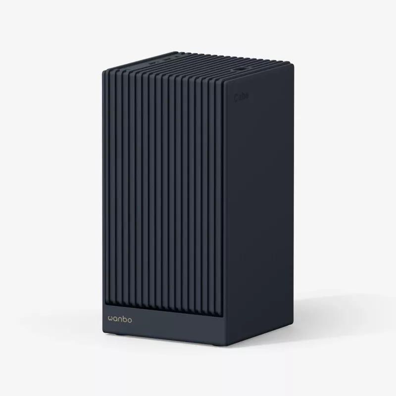 Nešiojamas LCD projektorius WANBO Cube 2 Pro – 500 ANSI liumenų, 1080p (1920x1080), LED, automatinis fokusavimas, Android TV, 1,2:1 priartinimas, 8 W, juodas