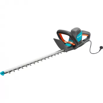 Gardena elektrinis gyvatvorių žirklių komplektas ComfortCut 550/50, 50 cm, dvigubas peilis, 2,7 cm, oranžinė, juoda, mėlyna, 2,6 m/s², 84 dB