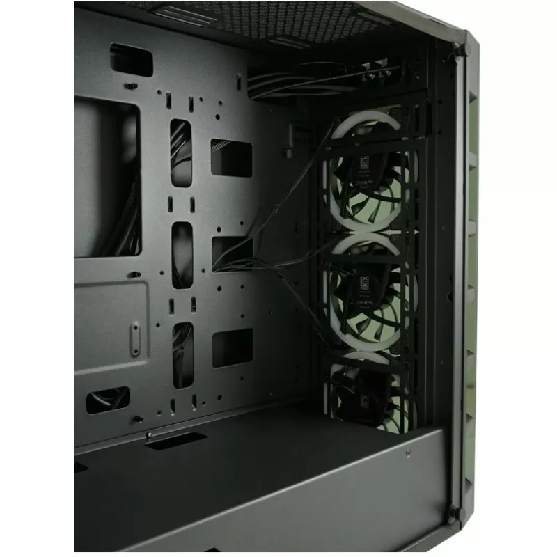 LC Power Gaming 709B Solar_System_X - korpusas - ATX - be maitinimo šaltinio - juodas - USB/Garsas (LC-709B-ON)