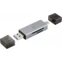 Renkforce RF-PCR-400 išorinis USB 3.0 kortelių skaitytuvas, kosminė pilka (RF-6179482)