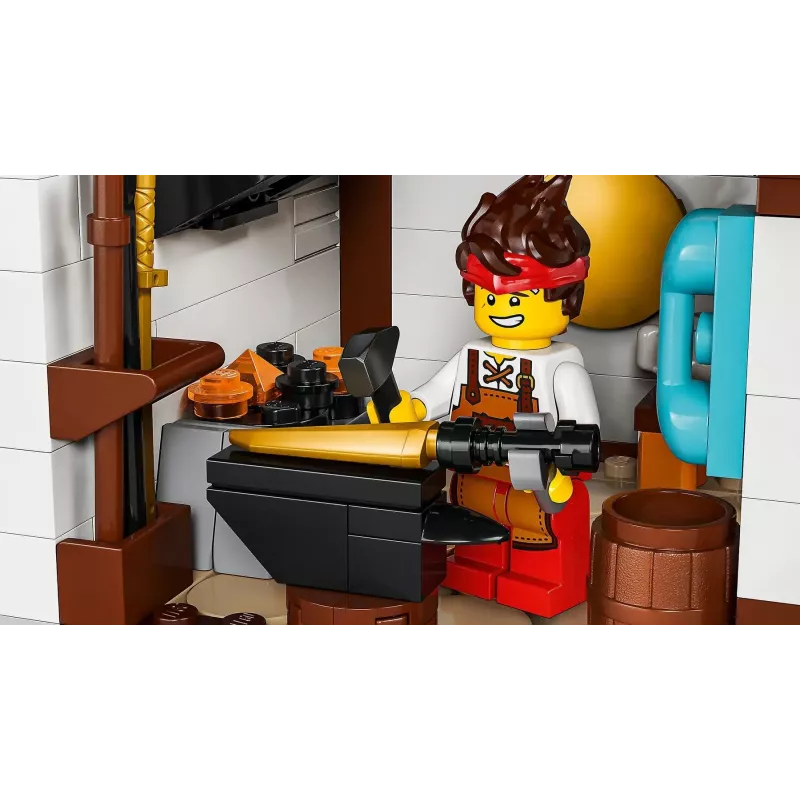 LEGO NINJAGO 71858 Keturių ginklų kalvė – 15-asis jubiliejus