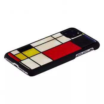 iKins apsauginis dėklas iPhone 11 Pro Max — Mondrian juodas