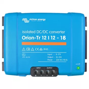 Maitinimo šaltinis Orion-Tr 12/12-18A 220W – nuolatinės srovės keitiklis nuo 12V iki 12V, 18A išėjimas, 220W