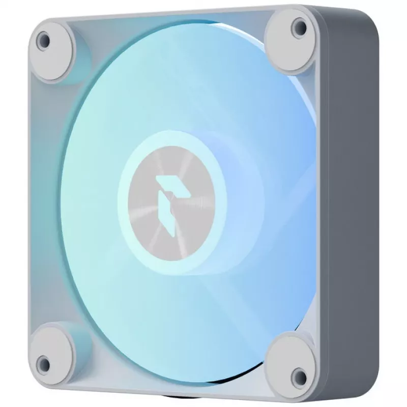 Aušinimo ventiliatorius APNX FP1-120-R PWM ARGB Baltas 120mm, PWM valdymas, ARGB apšvietimas
