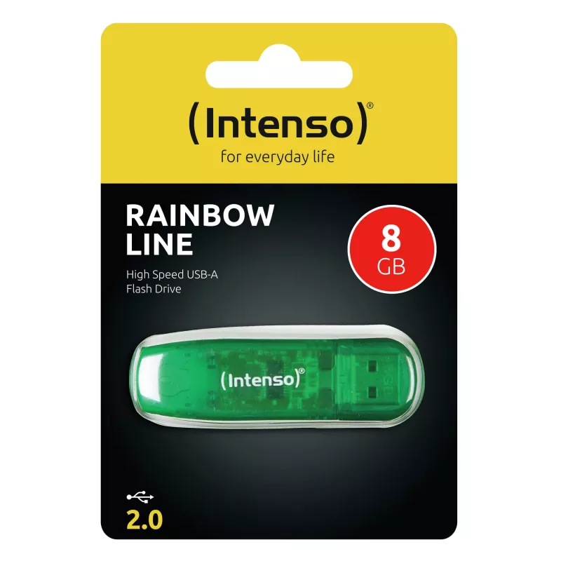 INTENSO atmintukas USB 2.0 8 GB žalias 3502460
