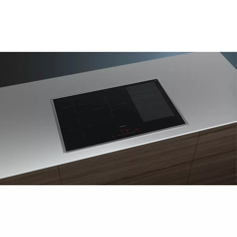Siemens iQ700 EX845HVC1E indukcinė kaitlentė juoda 80 cm 5 zonų