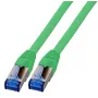 EFB-Elektronik RJ45 Patch Laidas Cat.6A S/FTP TPECat.7 Superflex Žalias 5m (K5525FGN.5)