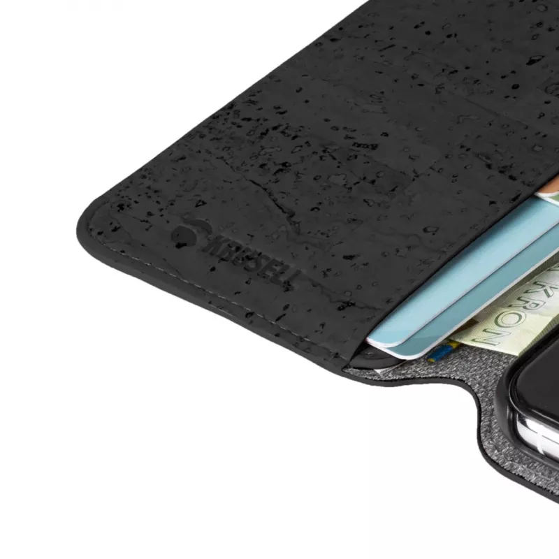 Krusell Birka folio dėklas iPhone 11 Pro Max 16,5 cm juodos spalvos