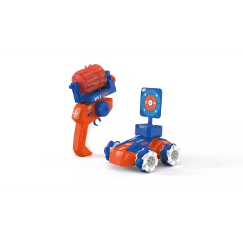 Nerf šaudantis automobilis RC 2,4 GHz