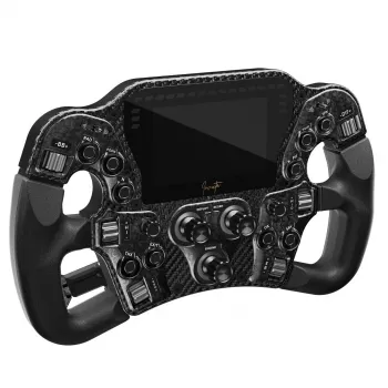 Sim lenktynių vairas Asetek Invicta 4.3 LCD – Force Feedback vairas su 4,3 colio ekranu