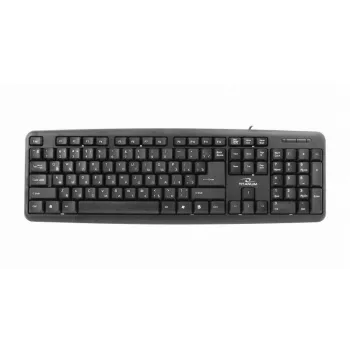 Esperanza TKR101 klaviatūra, laidas USB, QWERTY anglų, rusų, juoda