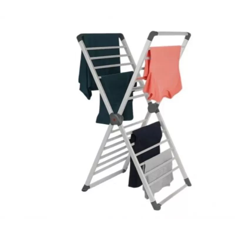 Elektrinis drabužių džiovintuvas NOVEEN ECD40 – kompaktiška sulankstoma džiovykla, IP22, 10 kg, balta