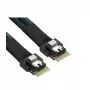 Supermicro Breakout Cable CBL-MCIO-1275S4Y MCIO x8 (STR) į 2x SlimSAS x4 (STR) SFF8654 75/75 cm (CBL-MCIO-1275S4Y)