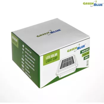 Saulės energijos tvoros lempa GreenBlue GB125 LED 6040