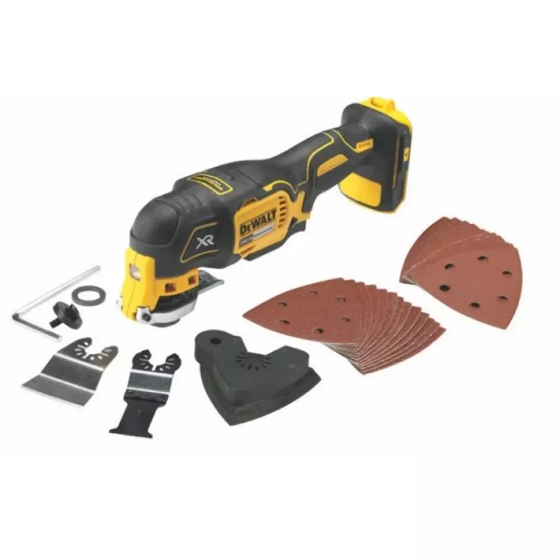 Šlifavimo mašinėlė DeWALT DCS355N 18V belaidis daugiafunkcis įrankis, 20 000 OPM, 1,06 kg