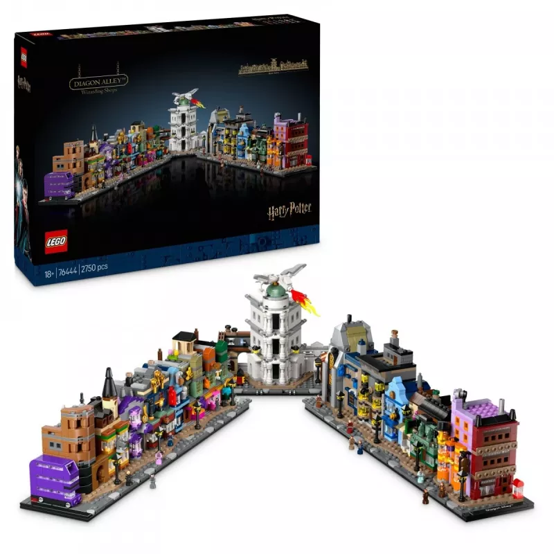 LEGO HARRY POTTER 76444 Burtų pasaulis – Kalvino alėjos parduotuvės