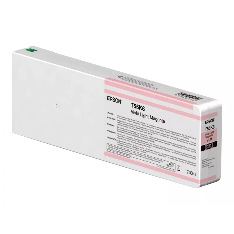 Epson T55K60N UltraChrome HDX/HD rašalo kasetė 1 vnt. Originali ryški šviesiai purpurinė