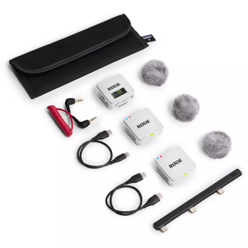 RØDE Wireless GO III White – belaidė mikrofonų sistema (balta)