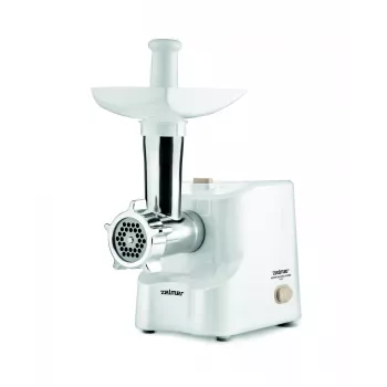 Zelmer ZMM1011 mėsos smulkintuvas, 1000 W, atbulinės eigos funkcija, 1,3 kg/min., baltas