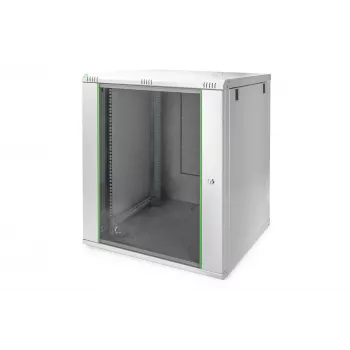 DIGITUS Professional Dynamic Basic Series DN-19 16U-6/6-EC - tinklo spinta montavimui ant sienos - pilka, RAL 7035 - 16U - 48,3 cm (19 inch)