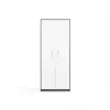 OLIV 2D CLOSED SHELVING UNIT, ANTHRACITE/Balta SET
