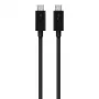 Laidas USB-C į USB-C Belkin F2CD084bt0.8MBK 0,8 m 40 Gbit/s Juodas