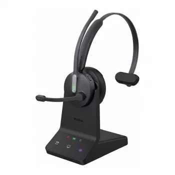 Belaidis mono ausinių komplektas Yealink WH64 Pro Teams su Bluetooth ir UC suderinamumu, triukšmą slopinančiu mikrofonu