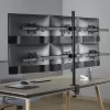 Sieninis laikiklis SBOX LCD-352/6-2 17–32 colių ekranams, 7×7 kg, VESA 100×100