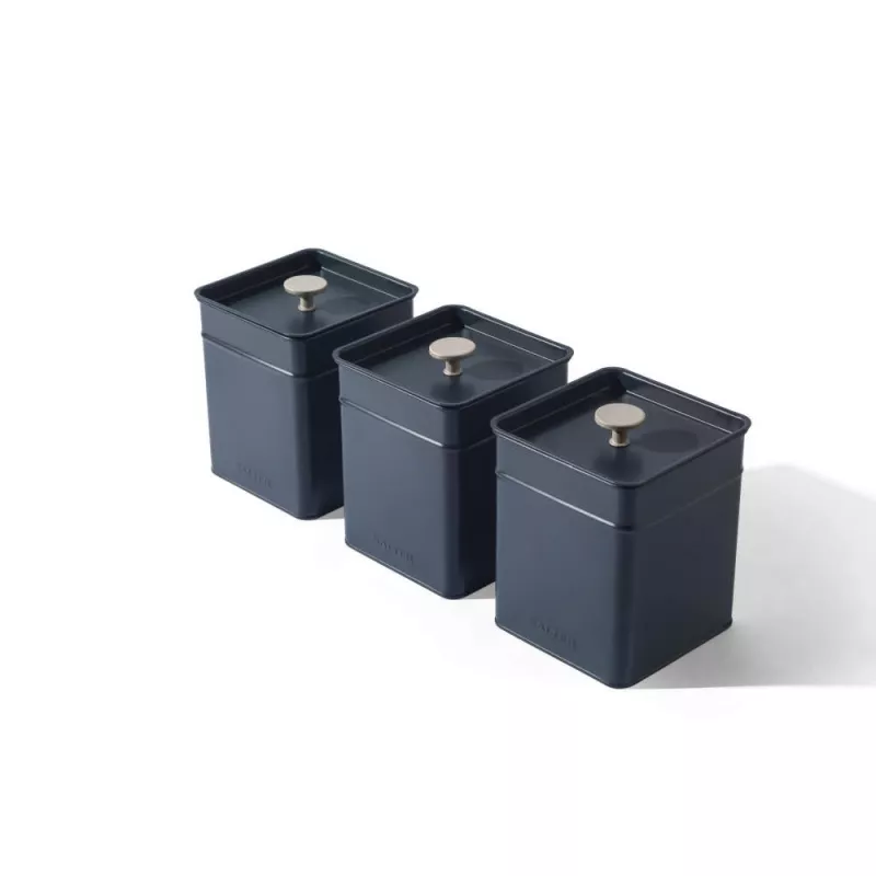 Virtuvės sandėliavimo indų rinkinys Salter BW126131EU7 4 vnt. hermetiški metaliniai ir plastikiniai indai