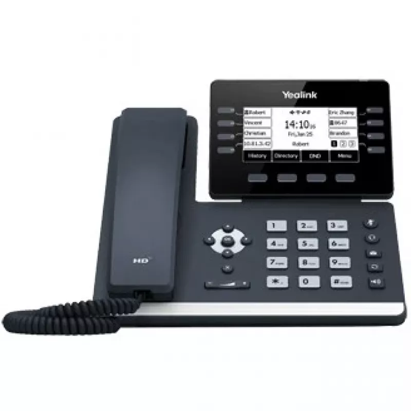 Yealink SIP-T53W IP telefonas pilkas 8 linijos LCD Wi-Fi