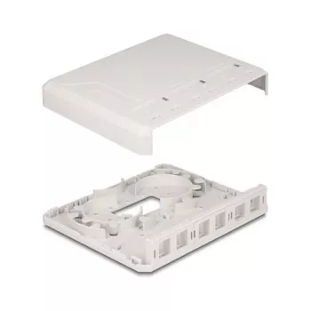 DeLOCK 67052 Sieninė dėžutė šviesolaidiniams moduliams, 6 prievadų, balta