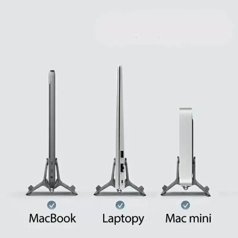 Gravitacinis stovas MacBook sidabrinis