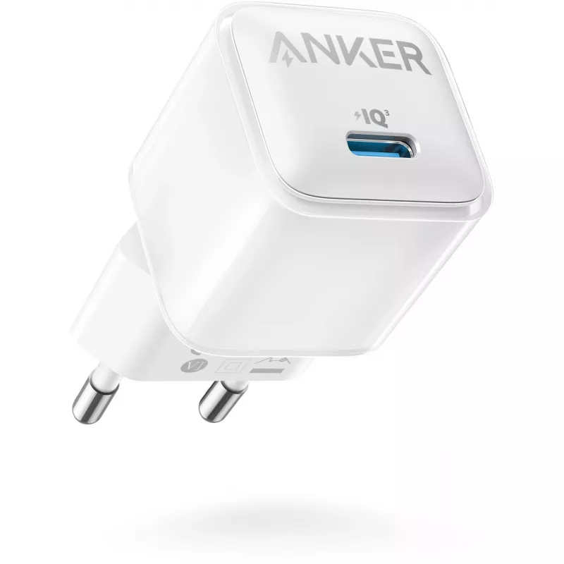 Anker 511 Nano Pro 20 W USB greitasis įkroviklis mobiliesiems ir planšetėms, baltas