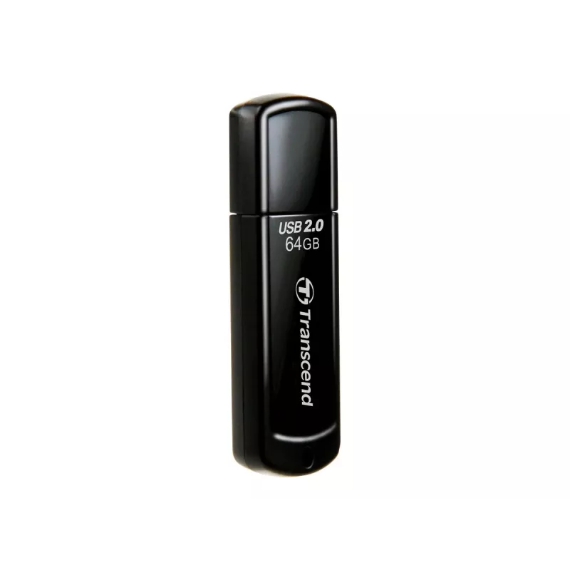 USB atmintukas Transcend JetFlash 350 64 GB, USB 2.0, juodas