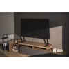 Grindinis TV stovas GEMBIRD TVS-D90F-01, 45–90 colių, plieninis, fiksuoto aukščio, VESA 200×200–800×400, maks. 60 kg
