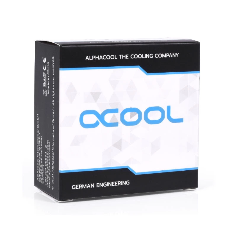 Vandens blokas Alphacool 17578 Žalvaris Juodas 23.5mm 31mm 18.5mm