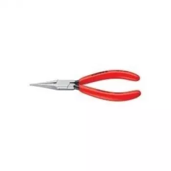 Knipex reguliavimo replės 135 mm tiesios, plokščios, siauros, su odiniu dangteliu