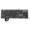 A4Tech KM-72620D - Klaviatūros ir pelės rinkinys - USB - US - Juoda